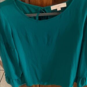LOFT Green Blouse for Women